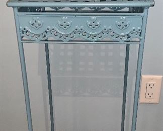 Item 107:  Plant stand - 12"l x 11.75"w x 32"h:  $35