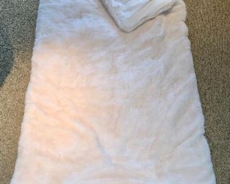 Item 111:  Pottery Barn Teen plush sleeping bag:  $25