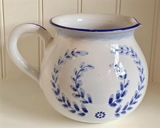 Item 282:  Marylin-Fiala Designs pitcher:  $24