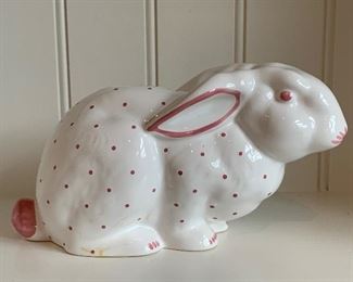 Item 119:  Tiffany & Co. piggy bank - 4.5":  $28