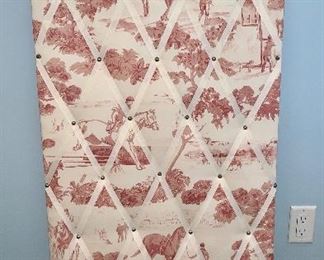 Item 117:  Ralph Lauren memento board - 24" x 48":  $32