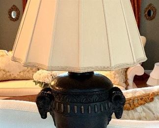 Item 76:  Decorative lamp - 31":  $65