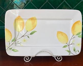 Item 288:  Bizzirri platter (Made in Italy):  $58