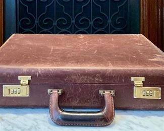 Item 294:  Vintage Coach briefcase:  $48.00