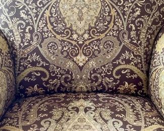 detail - midnight blues, silvers