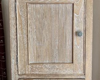 detail - curved hand carved molding --