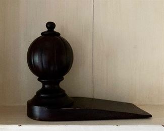 Item 226:  Restoration Hardware door stop - 7.75" x 6": $12