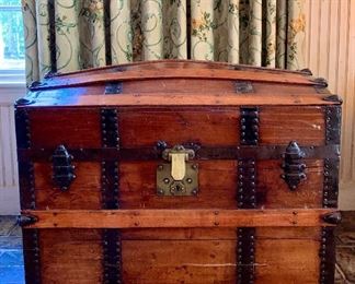 Item 238:  Trunk - 30"l x 19"w x 22.5"h:  $165.00