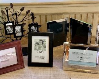 Item 300:  Lot of (6) picture frames:  $25