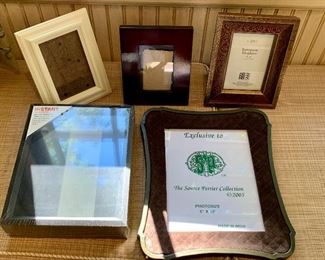 Item 302:  Lot of (5) picture frames including one shadowbox frame:  $25