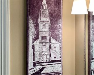 Item 310:  Canvas "Boston" - 12"l x 1.75"w x 36"h: $38.00 
