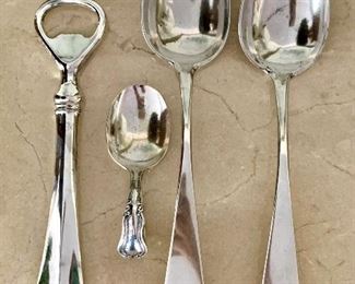 Item 481:  Bottle opener & (3) spoons:  $24.00