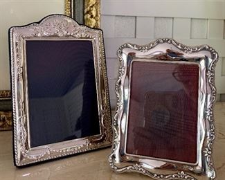 Item 363:  (2) Sterling frames:  ....$35.00 EA.