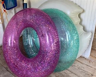 Item 367:  (3) Pool tubes:  $10