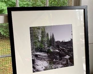 Item 403:  Framed Photograph - 21.5" x 21.5":  $85
