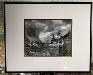 Item 468:  Yosemite photograph - 20.25" x 16.25":  $85