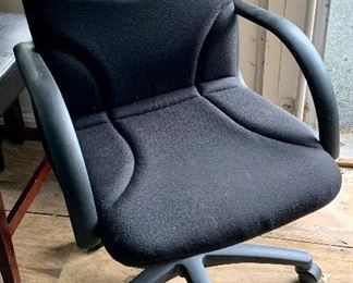 Item 408:  Office chair - 24.5"l x 18"w x 38.5"h: $45  