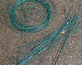 Item 461:  Lot of peony cages:  $35