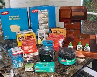 Item 463:  Lot of assorted office supplies:  $36  