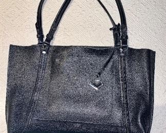 Item 437:  Botkier black leather bag:  $145
