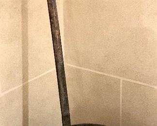 Item 153:  Copper soup spoon - 24":  $75