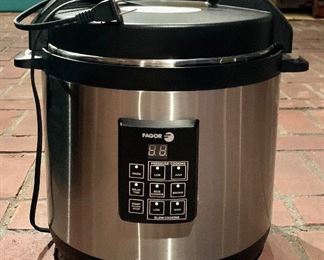Item 448:  Fagor pressure cooker:  $35
