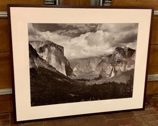 Item 450:  Large Ansel Adams Style print - 31.75" x 41.5":  $325