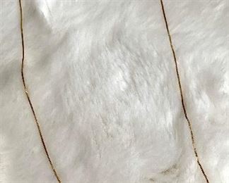 Very fine 14K chain, 8": $50