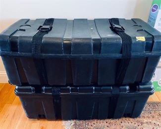 Hard case trade show transport cases