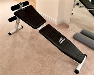 Pro sport fitness weight bench
