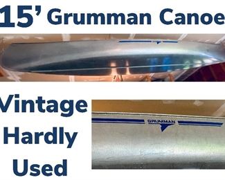 15ft Grumman Canoe