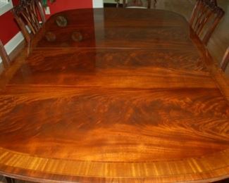 Top of dining room table