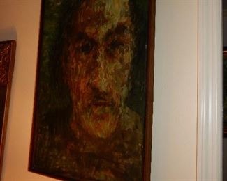 Illa Van Clief Brodgen oil painting