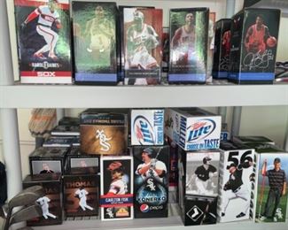 Sox and Bulls memoribilia