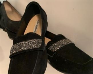 Karl Lagerfeld tuxedo flats