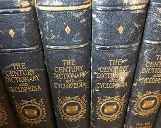 Antique The Century Dictionary And Cyclopedia Set 1889