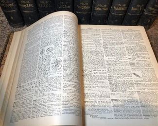 Antique The Century Dictionary And Cyclopedia Set 1889