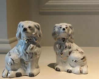 Antique pair  Small Staffordshire Dogs
Beswick England
