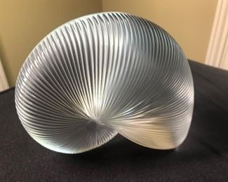 Rare Baccarrat Large Nautilus Shell
