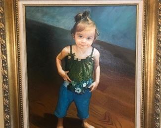 "Little Rachael"
Aby Dadashi (B. 1958) Iranian
