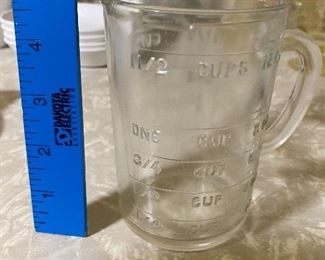 Glass Measuring Mug $5.00