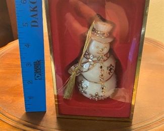 Lenox Snowman Ornament $10.00