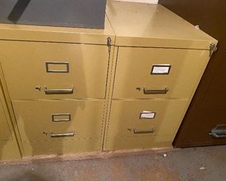 File Cabinets with Keys $40.00 Each