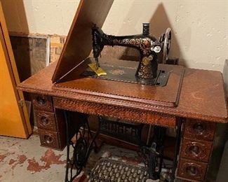 Antique Sewing Machine $125.00