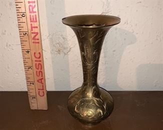 Brass Vase $6.00