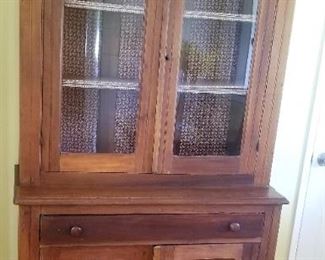 vintage country cupboard