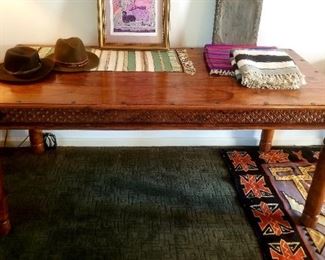 Large custom desk?dining table...very southwest