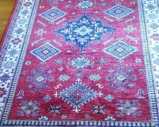 6x9 hand woven wool Persian rug