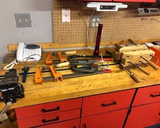 Workroom full of tools.....