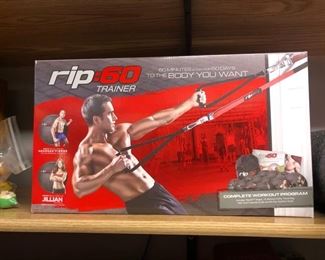Rip:60 Trainer workout program - new in box!